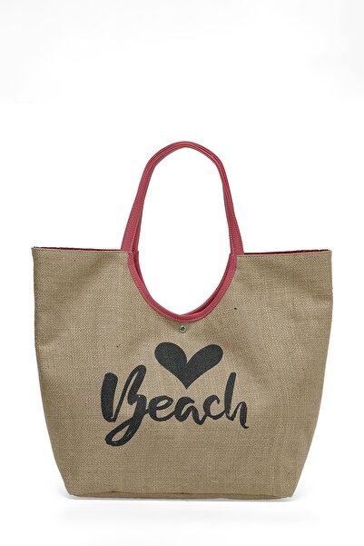 Butigo حقيبة شاطئ نسائية باللون الوردي من JUT BEACH PLJ 4FX