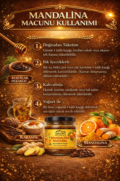 sarıbelen Mandalina Macunu 240 g – Ege'nin Mandalina Macunu