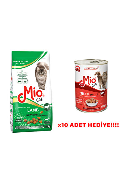 MİO Mio 12 Kg -kuzu Etli Yetişkin Kedi Mama