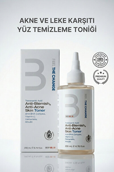 Bern Cosmetics Bern+Lab Gözenek Sıkılaştırıcı ve Leke Karşıtı Cilt Tonu Denge...