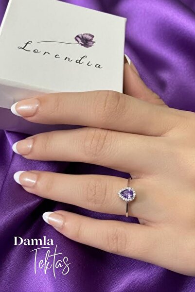 Hepimitu Altın Damla Taşlı Yüzük 14 Ayar