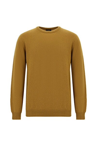 Abdullah Kiğılı Pulover din lână cu model cu decolteu obișnuit