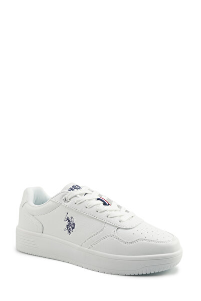 U.S. Polo Assn. حذاء رياضي نسائي أبيض من كوستر 5PR