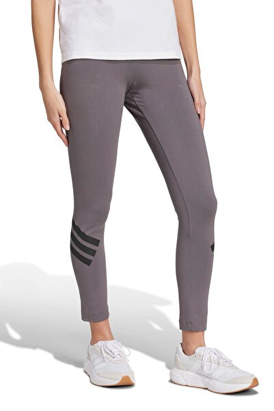 adidas W FI 3S LEGGING GREST Antrasit Kadın Tayt