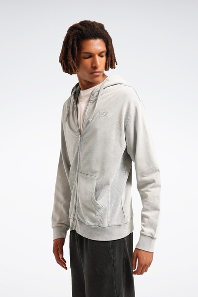 Reebok Anthe Fz Gray Men's Tracksuit Top
