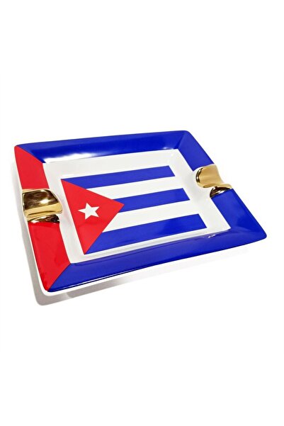 Sikarlan Cuban Flag Seramik Puro Küllüğü 2li