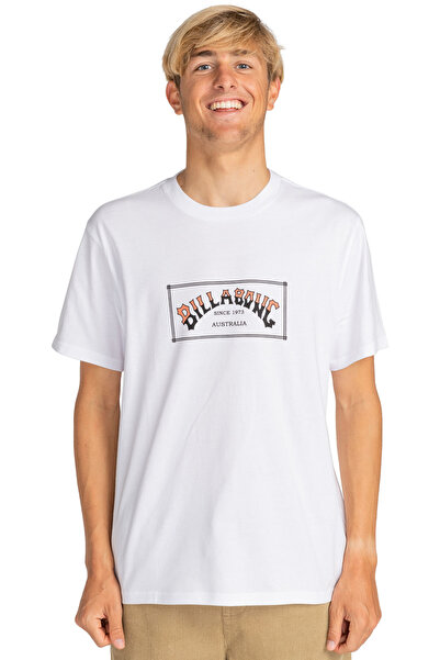 BİLLABONG Arch Ss White Men's Short Sleeve T-Shirt
