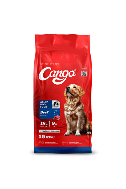 Cango Hrana uscata caini adulti, 15 kg, cu carne vita - masa musculara, piele...