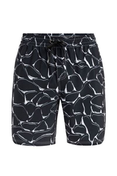 Quiksilver MERCURY STRAIGHT VOLLEY 1 Siyah Erkek Şort