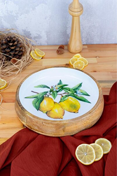 Bambum Kangura - Mango Ağacından Sığ Kase Limon Büyük