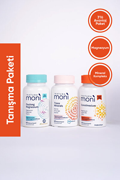 Moni Vitamins Moni Tanışma Paketi Daylong Magnesium, Trace Minerals, Constine...