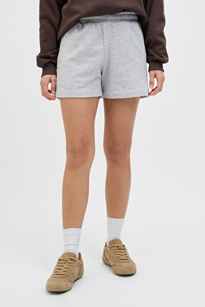 JJXX JXALFA REG HW SHORTS SWT GRI MELANJ Kadın Şort