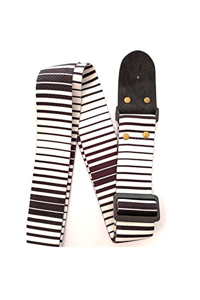 LongMoon LMGA50ZR حزام الجيتار بتصميم نمط الحمار الوحشي