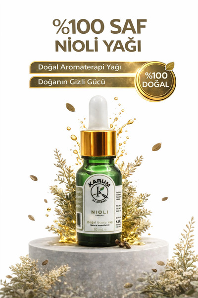 KARUM Nioli Uçucu Yağ Orjinal Genital Giderici ve Koku Önleyici %100 Saf ve D...