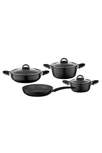 Leggno Neo Granit Tencere Seti 7 Parça