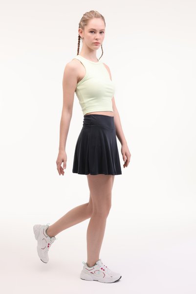 lumberjack Wl Kishi 10Rs01 5Fx Yellow Women's Tank Top