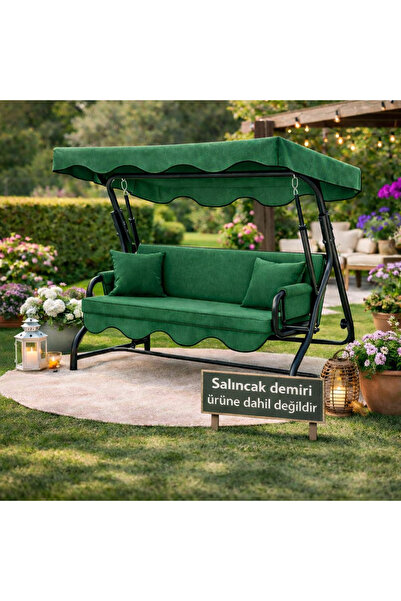 batu tekstil Salıncak Minderi 3 kişilik (Sünger ve tente dahil)