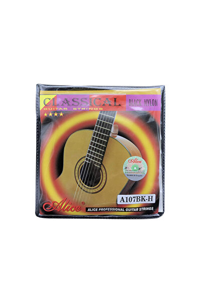 Alice A105-Bk Set žica za klasičnu gitaru, crne žice