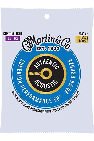 Genel Markalar MA175 Akustik Gitar Teli 11-52 Custom Light