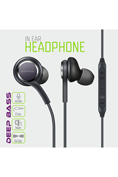 Soffany HF-520 HF-520 Jack Girişli Kulak İçi Kablolu Kulaklık