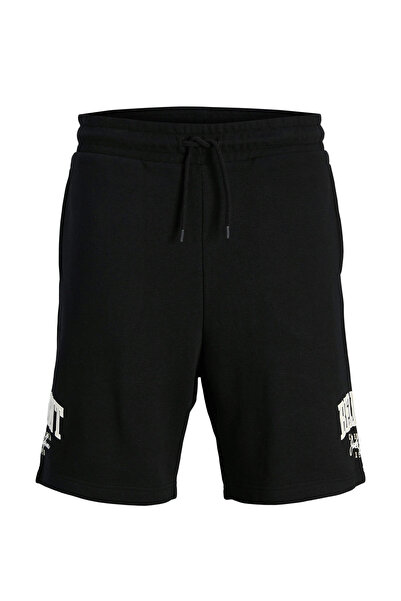 Jack & Jones JPSTKANE DETROIT SWEAT Siyah Erkek Şort