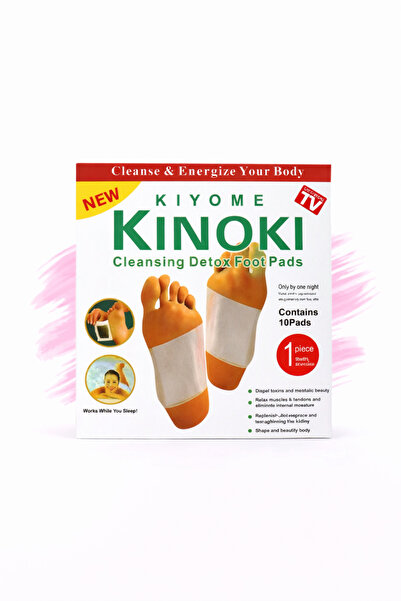 Kinoki ضمادات القدم لإزالة السموم