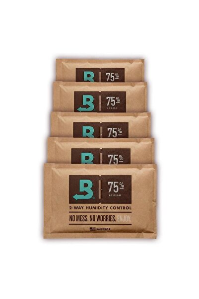 Boveda 75% 60g – Humidor Puro Nemlendirici 5’li Eco Paket