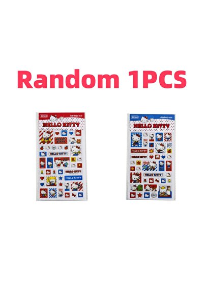 JOY TOP ملصقات جويتوب عشوائية من سانريو هيلو كيتي، قطعة واحدة، ملصقات قطة كرت...