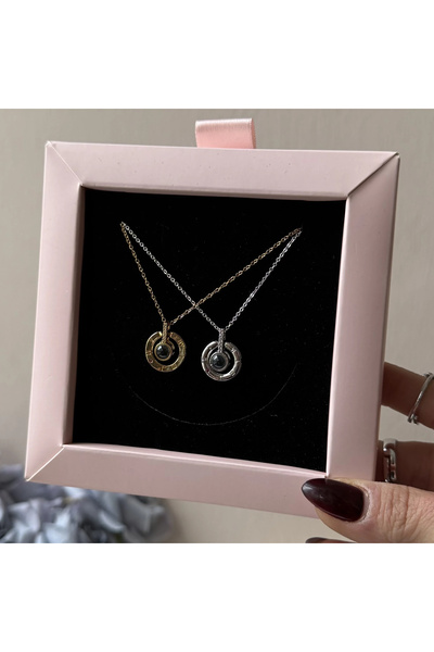 Vintagezegeni 99 Dilde Seni Seviyorum Yazan Mercekli Kolye