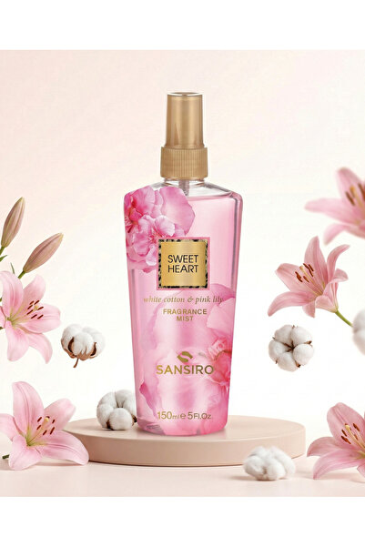 Sansiro Sweet Heart Kadın Vücut Spreyi Body Mist 150ml