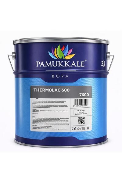 Pamukkale Thermolac 600 Derece Isıya Dayanıklı Boya 5 Kg Siyah