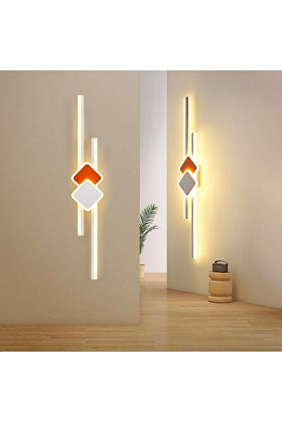 LightPlanet Επιτοίχιο Φωτιστικό LED 60W Λευκό 3 Τύποι Φωτισμού 5 x 15 x 65 εκ.