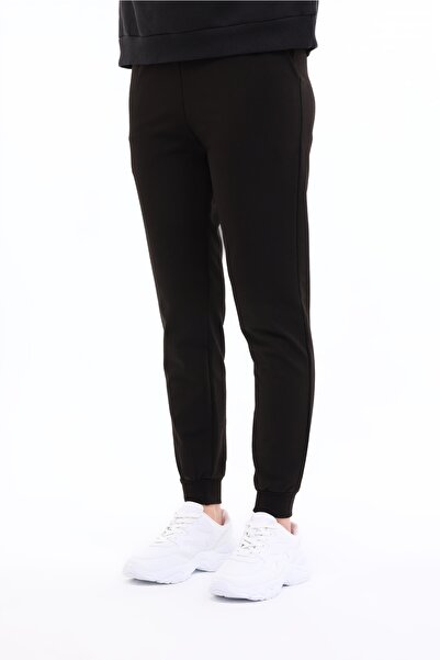 Kinetix WB JOGGER 22SN86 5FX Siyah Kadın Eşofman Altı