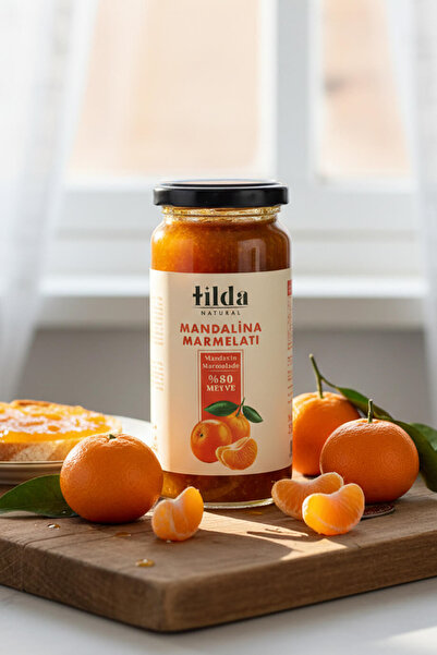 Tilda Natural Mandalina Marmelatı (%80 Meyve) – 250 g