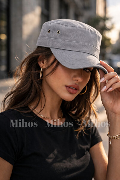 Mihos قبعة فيدل كاسترو وشي جيفارا كاسترو باللون الرمادي للجنسين