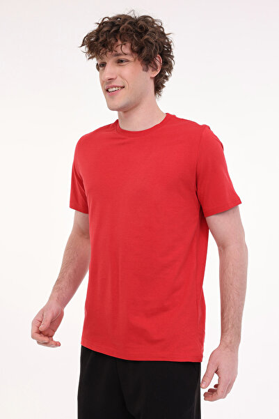 Kinetix Ανδρικό κοντομάνικο μπλουζάκι MB PAM C 11SN220 5FX Red