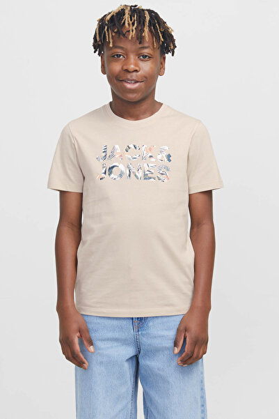 Jack & Jones JJEBRYAN CORP LOGO TEE Ανδρικό κοντομάνικο μπλουζάκι με πούδρα
