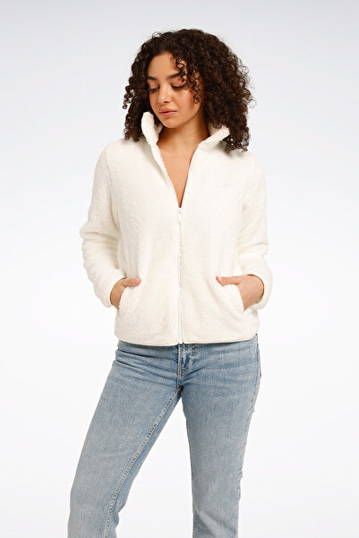 Reebok PAIGE JACKET Beyaz Kadın Polar