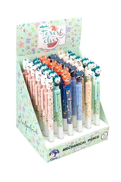 CEM KIRTASİYE حامل أقلام متعدد الاستخدامات من دولفين DLP-CF-7022، 36 قلمًا