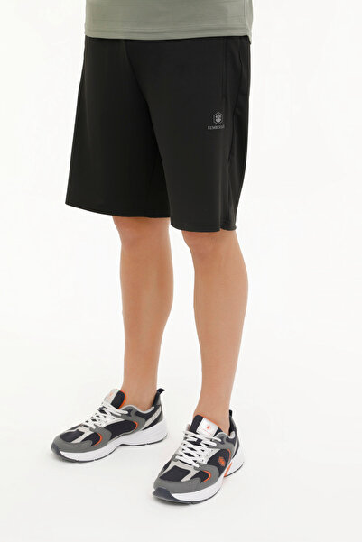 lumberjack M-CT101 BSC PES SHORT 4FX Siyah Erkek Şort