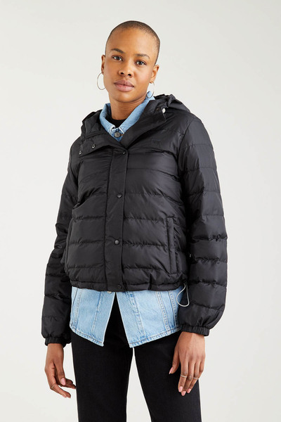 Levi's LEVI’S EDIE PACKABLE JACKET CAVI Siyah Kadın Mont