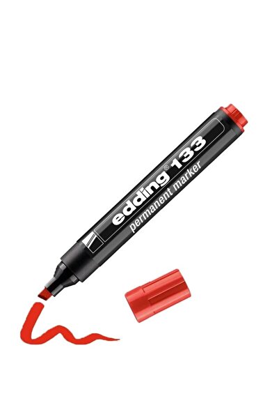 Edding Marker Pen Permanent Red (E133) 10-Pack