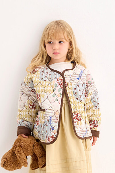 Marvy Nola Patch Desenli Kapitone Ceket