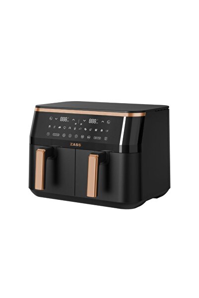 Zass Imagine produs Friteuza dubla cu aer cald ZAF 21, Airfryer cu 2 cosuri, ...
