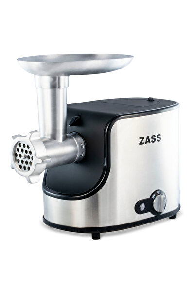 Zass Mașină de tocat carne ZMG 06, 1600W, 3 discuri de tocat din oțel inoxida...