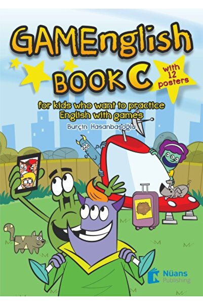 Nüans Publishing كتاب GAMEnglish C +12 ملصقًا