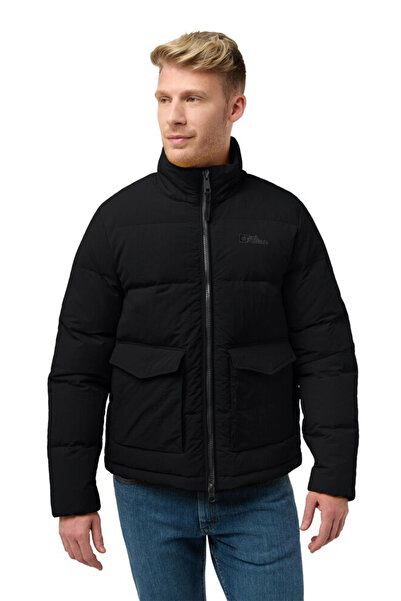 Jack Wolfskin سترة Nordlicht للرجال باللون الأسود للاستخدام الخارجي