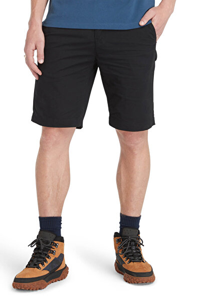 Timberland Poplin Chino Short Siyah Erkek Şort