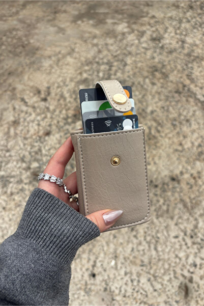 Yuka Atelier Vertical Mechanism Card Holder Wallet