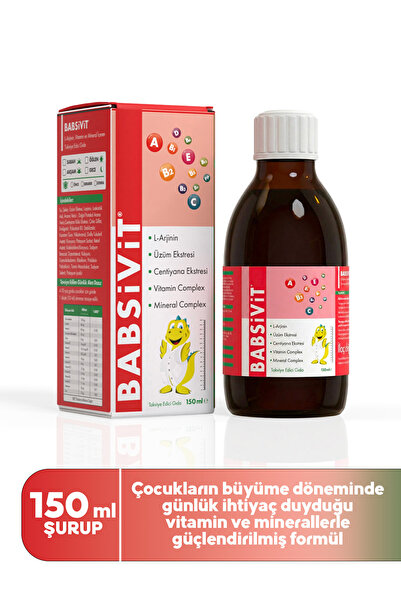 Babsivit L-Arginine, Zinc and Vitamin C Appetite Stimulant and Development Su...